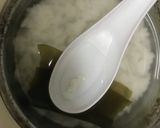 残りご飯で手付ボールリゾット（お粥）風に作り方1写真