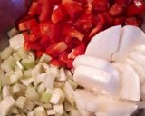 そうめんの炒め野菜のせ作り方1写真