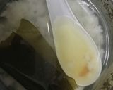 残りご飯で手付ボールリゾット（お粥）風に作り方2写真