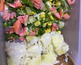 鮭の味噌マヨポテサラ作り方3写真