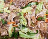 焼肉のタレで簡単★辛くないプルコギ作り方8写真