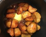 お芋の煮ころがしにちょこっとバター作り方4写真