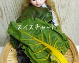 リカちゃん♡スイスチャーミルクドレサラダ作り方1写真