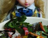 リカちゃん♡スイスチャーミルクドレサラダ作り方13写真