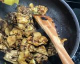 三杯鶏(台湾風鶏肉醤油炒め)作り方10写真