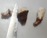 里芋の皮剥きのコツと、お好み焼き作り方2写真