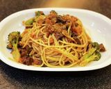 ダチョウ肉のラグーソースパスタ作り方12写真