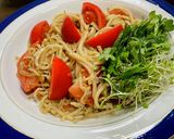 栄養◎カリカリじゃことトマトのパスタ作り方4写真