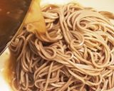 ネギとゴマ薫ピリ辛蕎麦作り方6写真