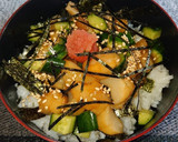 マグロとホタテとタラコの漬け丼作り方5写真