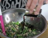 美肌ヘルシー副菜♪春菊とツナの簡単サラダ作り方5写真