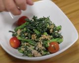 美肌ヘルシー副菜♪春菊とツナの簡単サラダ作り方6写真