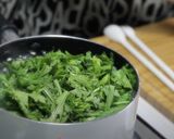 美肌ヘルシー副菜♪春菊とツナの簡単サラダ作り方2写真