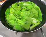 超絶旨い！小松菜のシャキシャキ青菜炒め作り方8写真