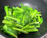 超絶旨い！小松菜のシャキシャキ青菜炒め作り方12写真