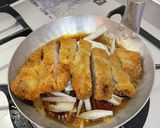 新玉ねぎで♪美味しいカツ丼！作り方3写真