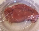 レンジで簡単！鶏胸肉とネギのおつまみ♪作り方1写真