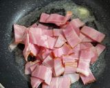 ほうれん草とベーコンのバター炒め作り方7写真