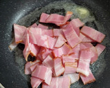 ほうれん草とベーコンのバター炒め作り方7写真