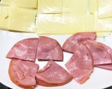 油揚げのハムチーズ焼き作り方3写真