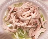 レンジで簡単！鶏胸肉とネギのおつまみ♪作り方10写真