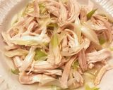 レンジで簡単！鶏胸肉とネギのおつまみ♪作り方11写真