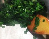 玉ねぎの葉っぱで油味噌炒め作り方4写真