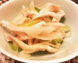 レンジで簡単！鶏胸肉とネギのおつまみ♪作り方13写真