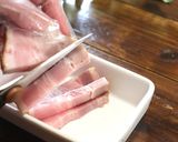 別茹で不要！菜花とベーコンのミルクパスタ作り方2写真