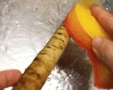 やさしい味の「きんぴらごぼう」作り方1写真