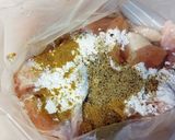 開き手羽元のカレー照り焼き。作り方2写真