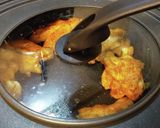 開き手羽元のカレー照り焼き。作り方5写真