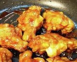 開き手羽元のカレー照り焼き。作り方8写真