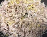 豚バラと豆もやしと青ネギの旨塩炒め作り方8写真