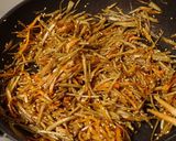 やさしい味の「きんぴらごぼう」作り方5写真