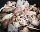 レバー、砂肝、蒟蒻と玉ねぎの甘辛煮作り方6写真