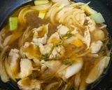 ブロッコリーと豚肉♡すき焼き風作り方5写真
