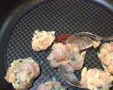 鶏ささみの大葉チーズつくね焼きお弁当簡単作り方9写真