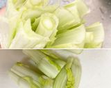 材料2品3分♪山東菜とシーチキンのサラダ作り方2写真