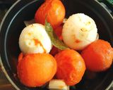 新玉葱、春キャベツ、鶏手羽のトマトスープ作り方7写真