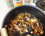 ひじき、ベーコン、にんにくの副菜作り方6写真