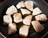 春キャベツとサーモンのちゃんちゃ焼き作り方3写真