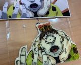 呪術廻戦 キャラ弁オブアート 漏瑚作り方4写真