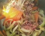 ◆簡単経済的♡牛肉とお麩の甘辛煮◆作り方4写真