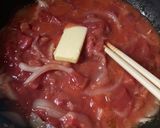 ホタテのクリームトマトパスタ作り方4写真