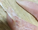 ささみ刺身風作り方1写真