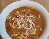 レッドトマトカレーうどん作り方4写真
