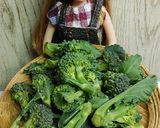 リカちゃん♡鶏ブロッコリーマスタード炒め作り方1写真