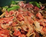速攻☆満足おかず☆　　牛肉レタス炒め作り方4写真