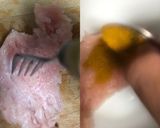 簡単！天ぷら粉でカレーかしわ天♪作り方2写真